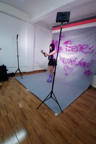 Sesión fotográfica para creación de contenido para dar un mensaje