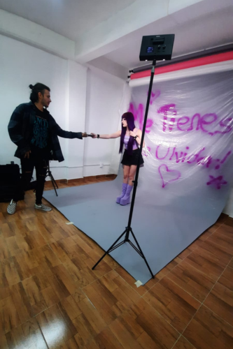 Sesión fotográfica para creación de contenido para dar un mensaje