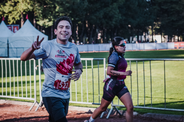 Corredores en una carrera